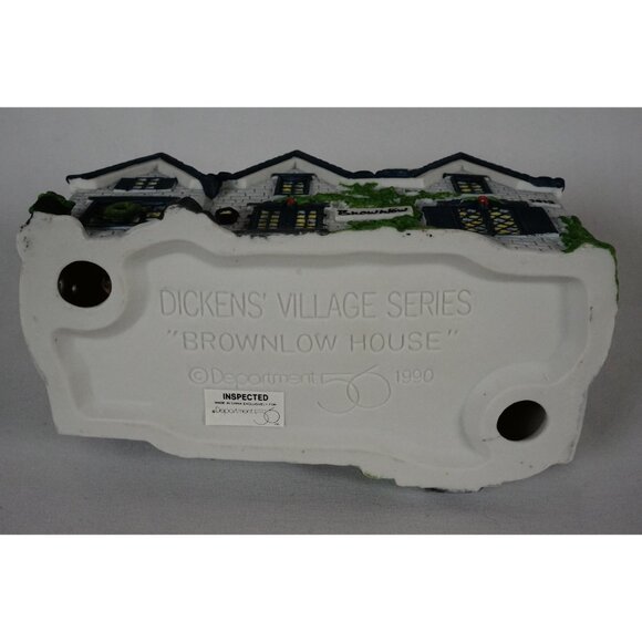 Department 56 Brownlow House Oliver Twist Dickens Village Christmas #55530 w Box - Picture 5 of 8